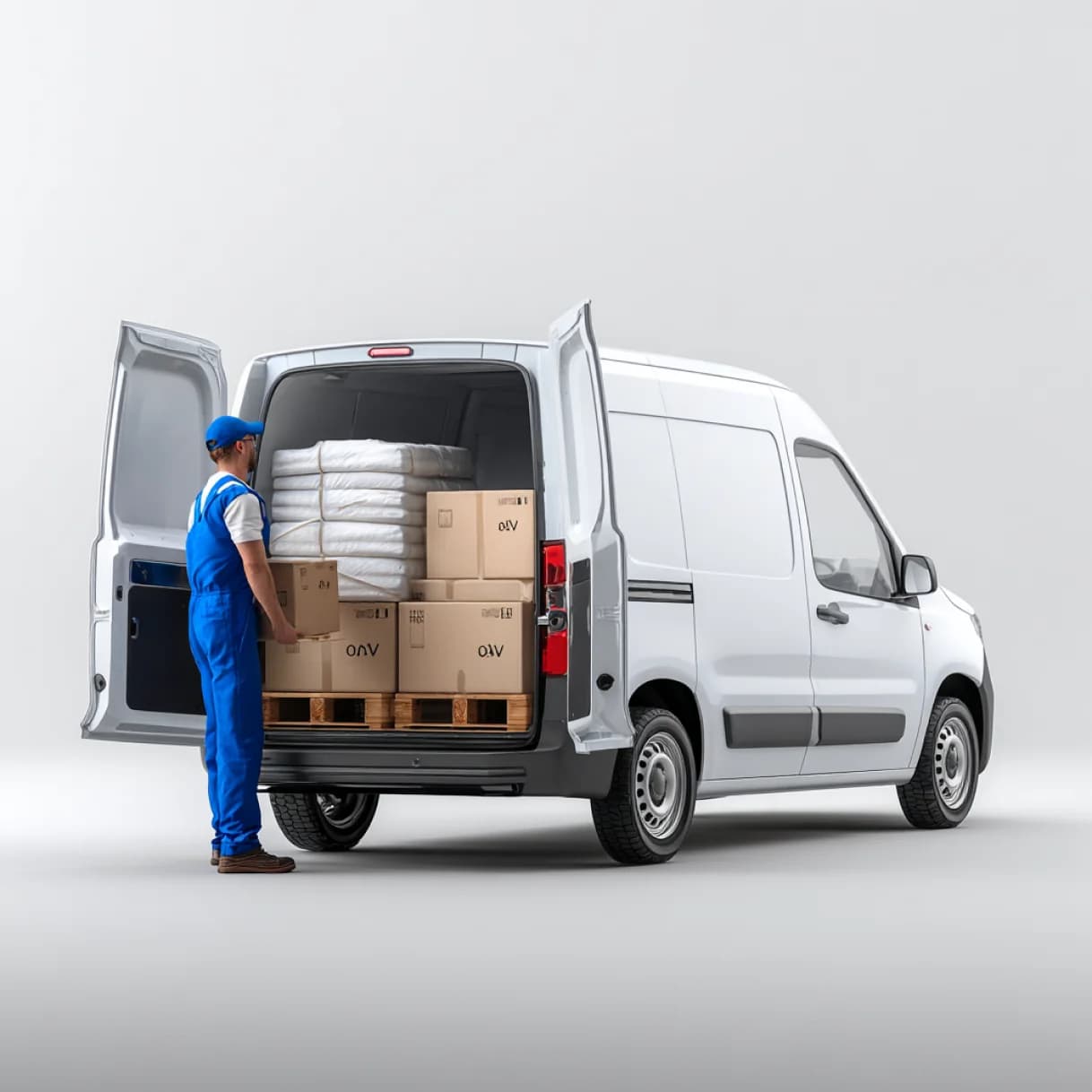 Доставка обратно - этап процесса стирки